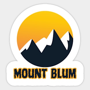 Mount Blum Sticker